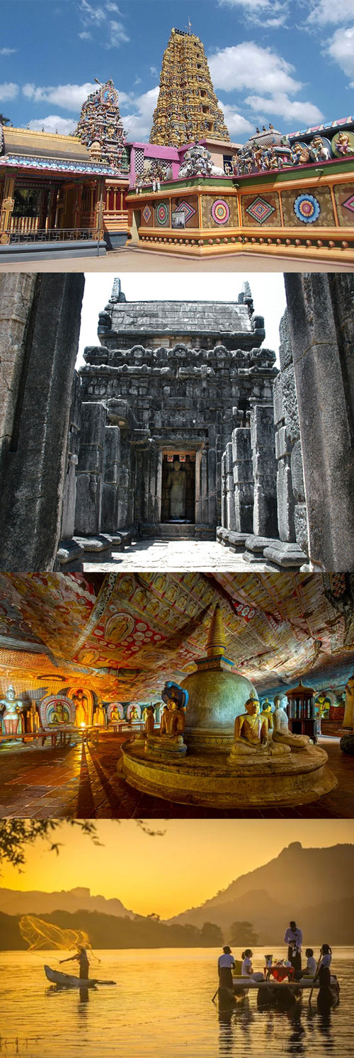 Kandy to Sigiriya – Ancient Wonders & Cave Temples